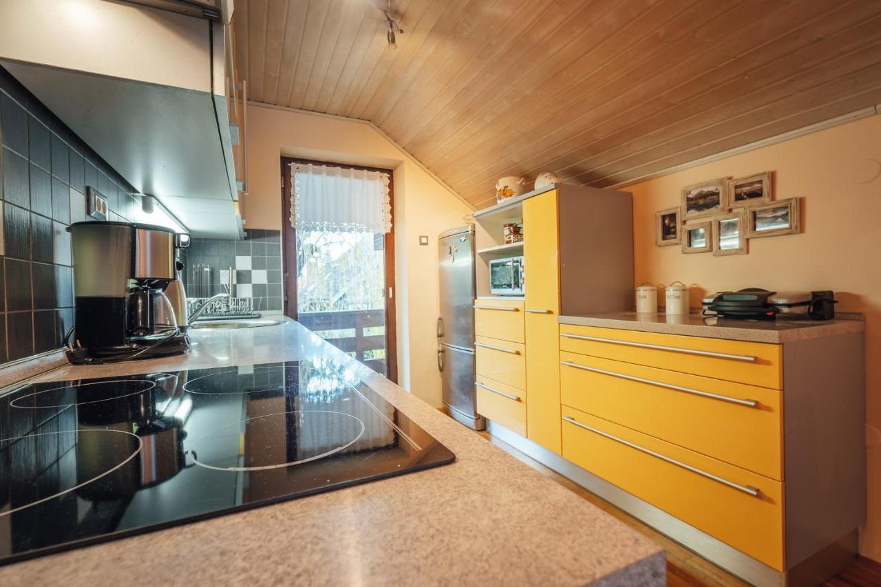 Apartma Borovc Mojstrana Esterno foto