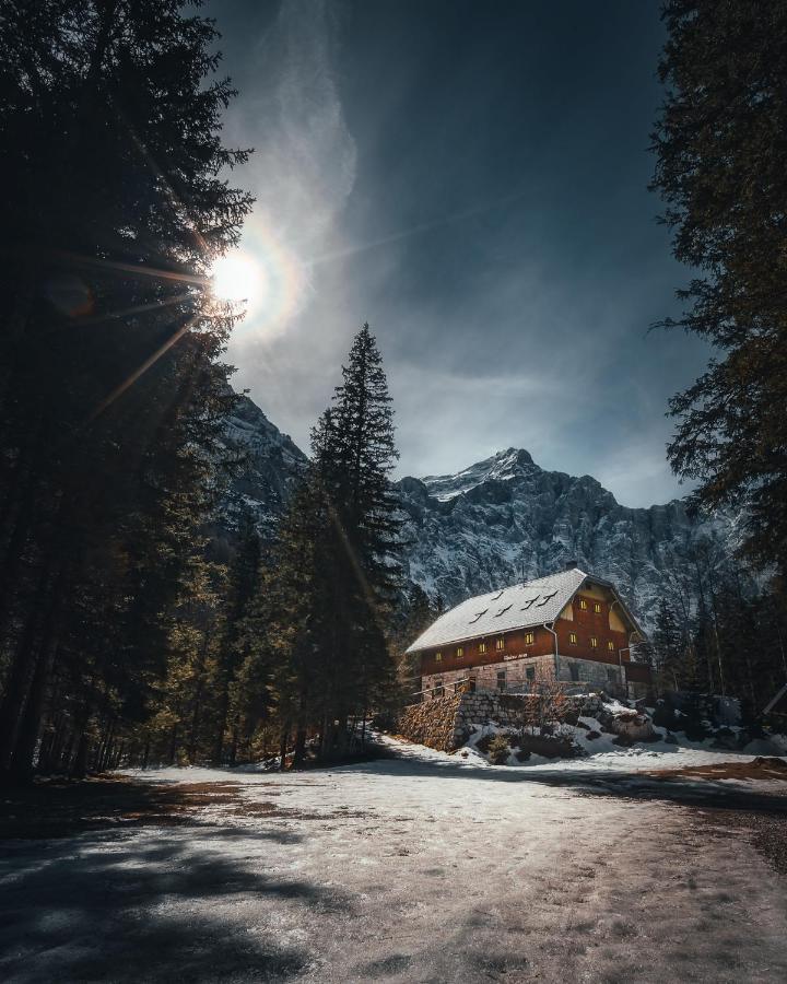 Apartma Borovc Mojstrana Esterno foto