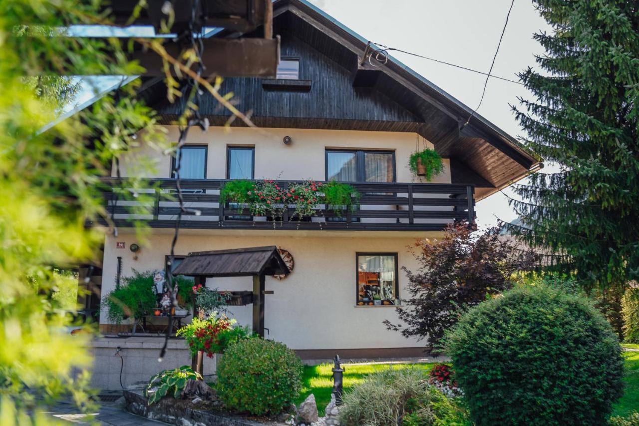 Apartma Borovc Mojstrana Esterno foto